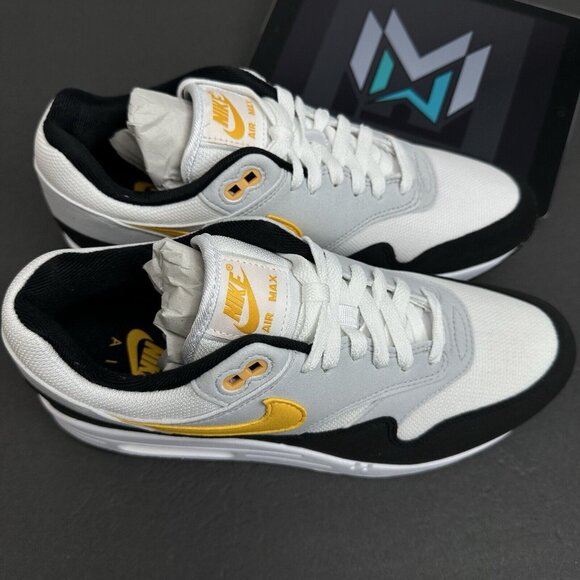 Nike Air Max 1 Steelers White Gold Black Sneakers Retro FD9082-104 Men’s Sizes main image 7